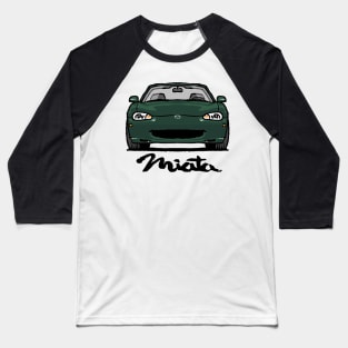 MX5 Miata NB1 Emerald Green Baseball T-Shirt